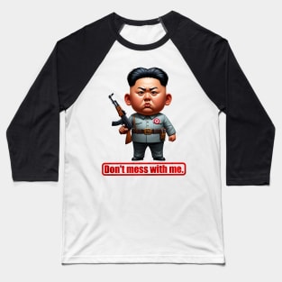 A Mischievous Boy from North Korea Baseball T-Shirt